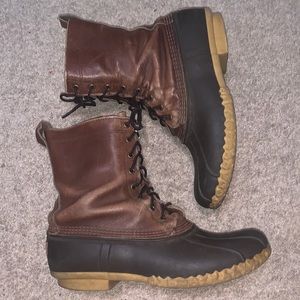 LL BEAN MAINE HUNTING SHOE - Size 12 Duck Boots